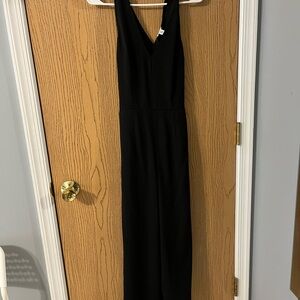 COS Black V-Neck Jumpsuit